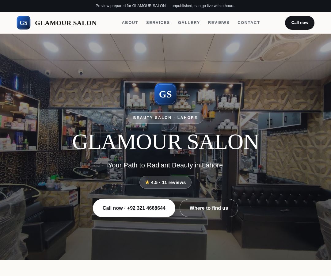 GLAMOUR SALON