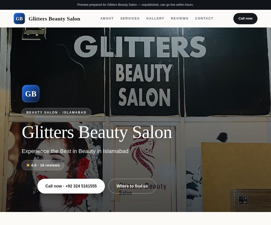 Glitters Beauty Salon