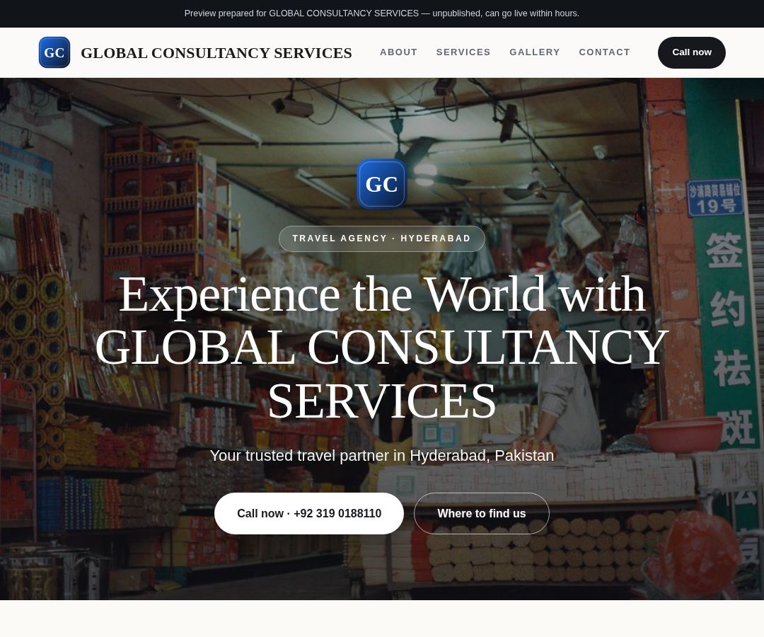 GLOBAL CONSULTANCY SERVICES