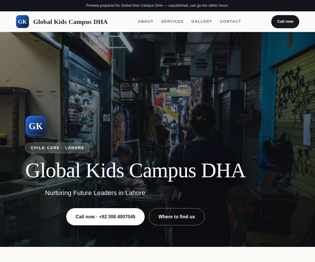Global Kids Campus DHA
