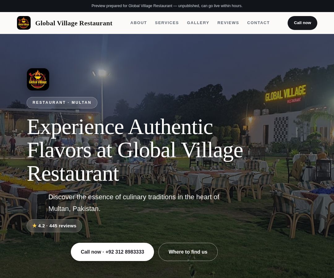 Global Village Restaurant