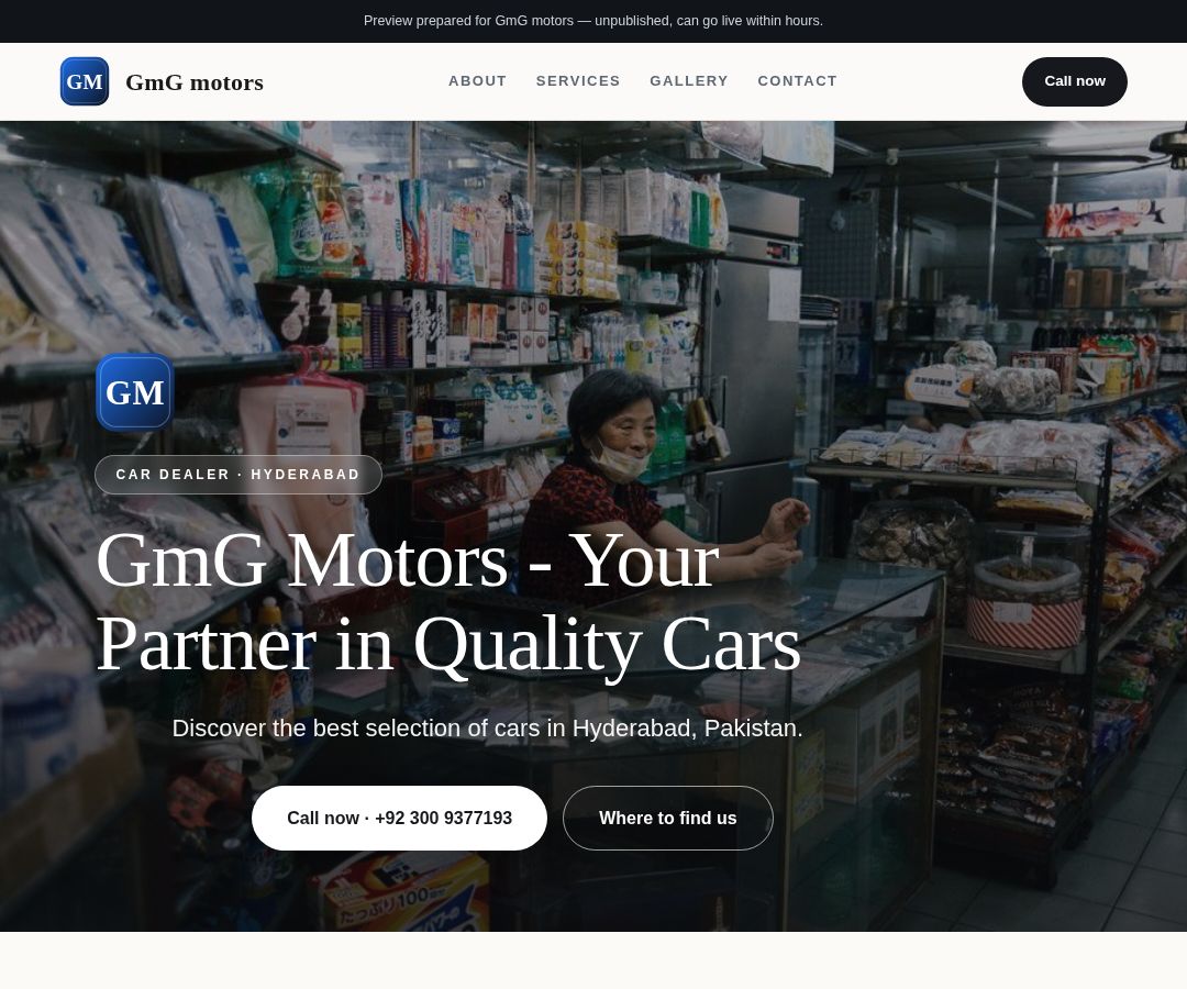 GmG motors