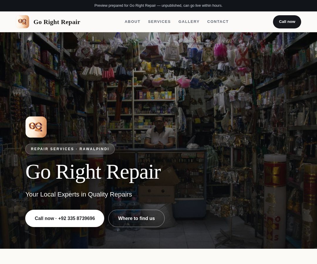 Go Right Repair