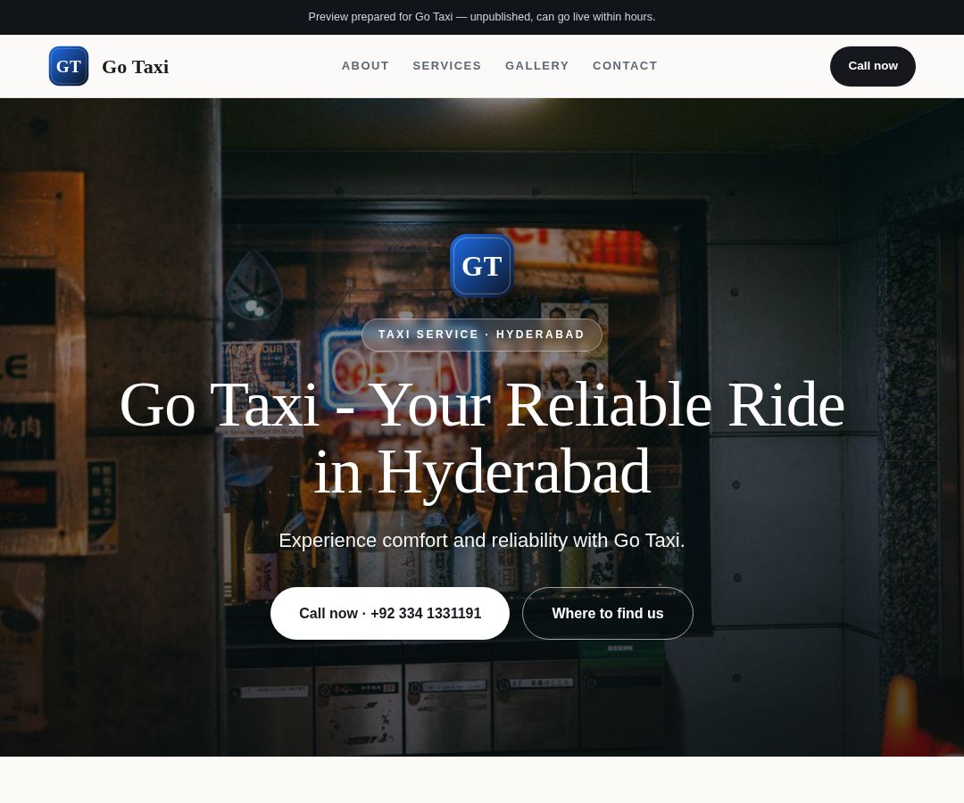 Go Taxi