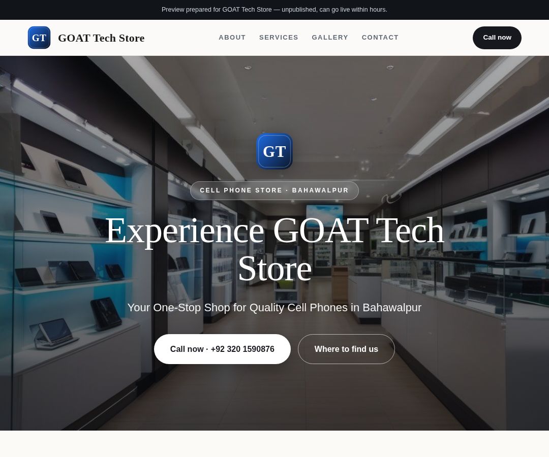 GOAT Tech Store