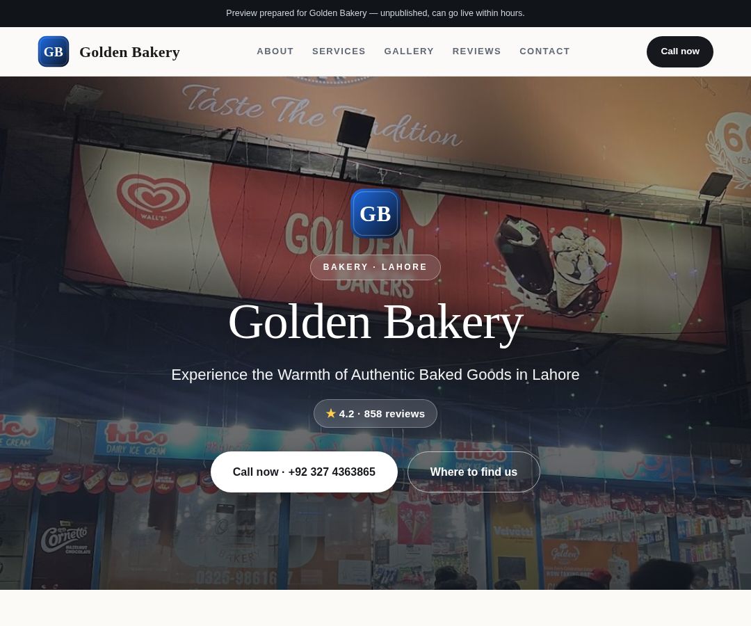 Golden Bakery