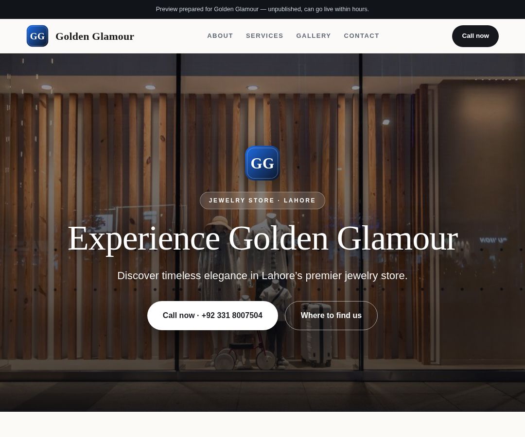 Golden Glamour