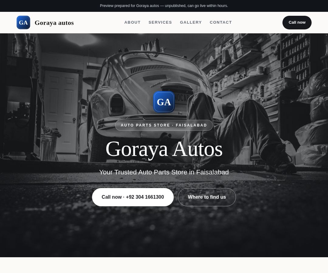 Goraya autos
