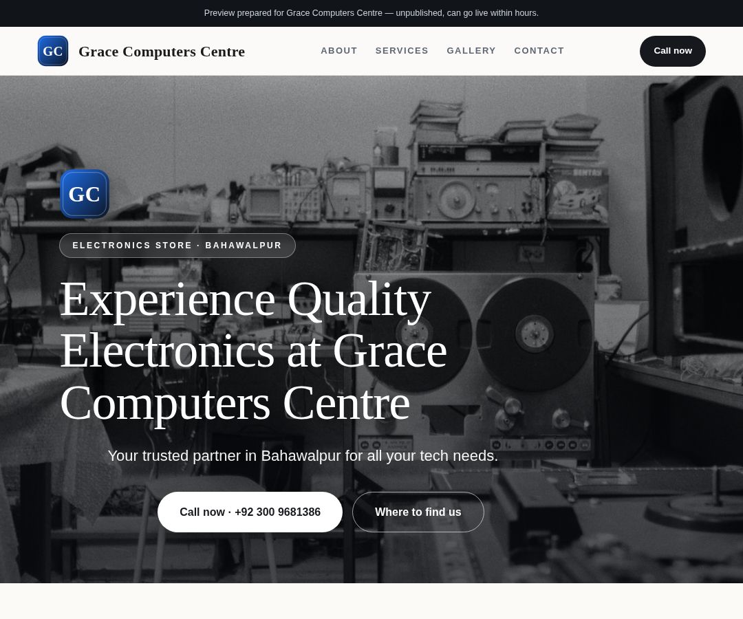Grace Computers Centre