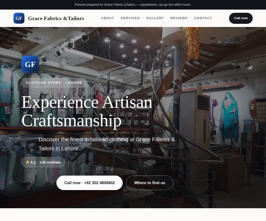 Grace Fabrics &Tailors