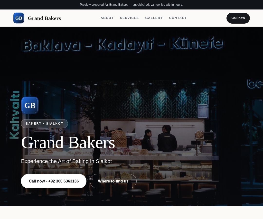 Grand Bakers