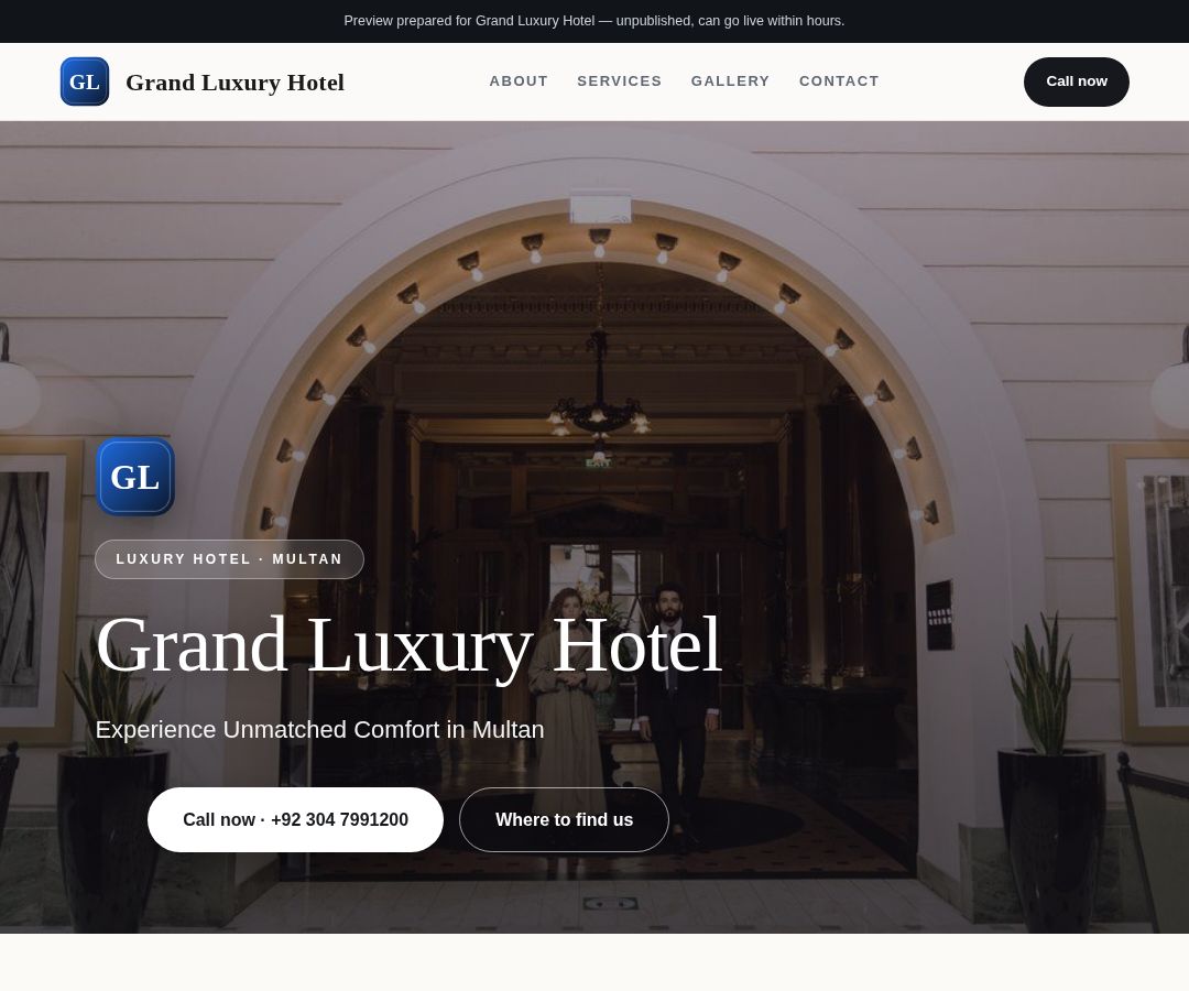 Grand Luxury Hotel