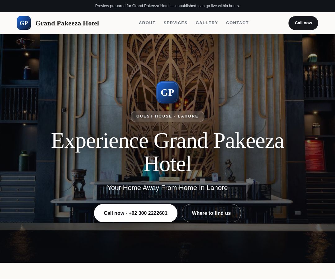 Grand Pakeeza Hotel