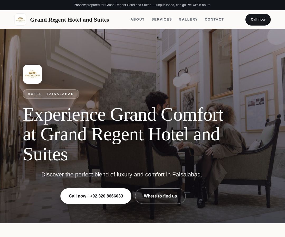 Grand Regent Hotel and Suites