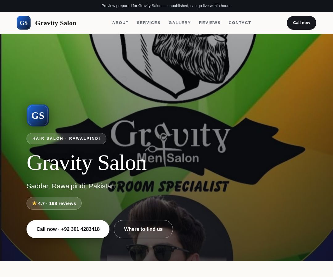 Gravity Salon
