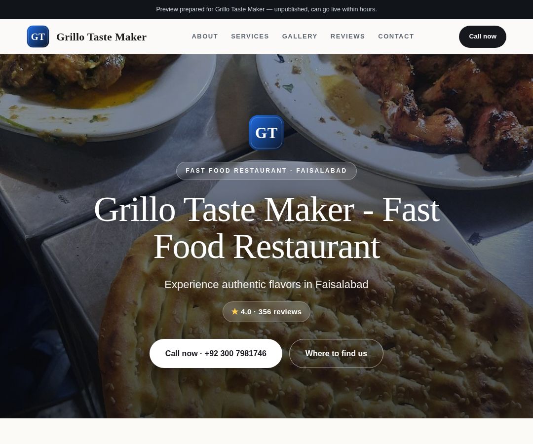 Grillo Taste Maker