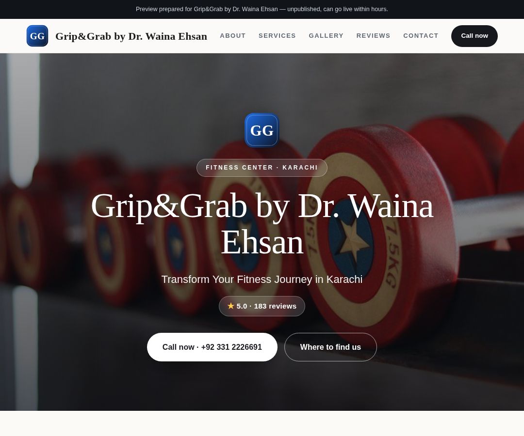 Grip&Grab by Dr. Waina Ehsan