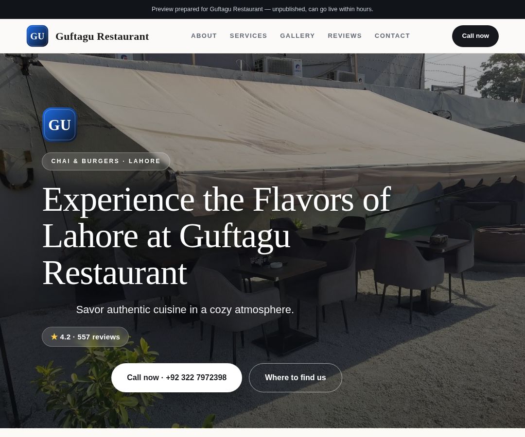 Guftagu Restaurant