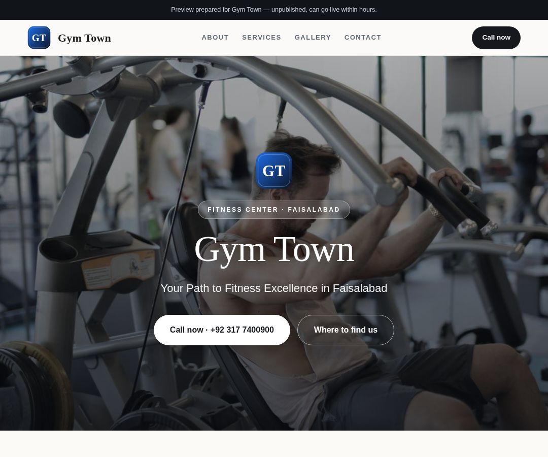 Gym Town