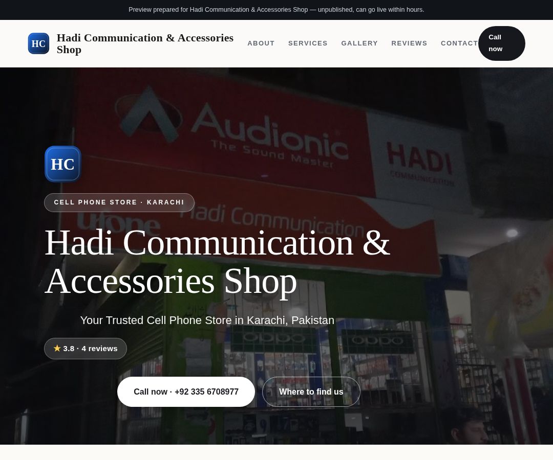 Hadi Communication & Accessories Shop