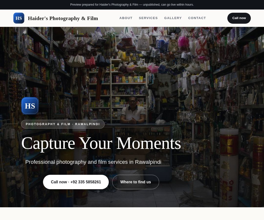 Haider's Photography & Film