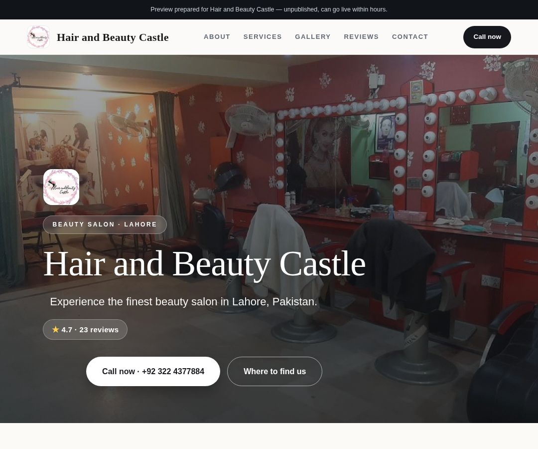 Hair and Beauty Castle