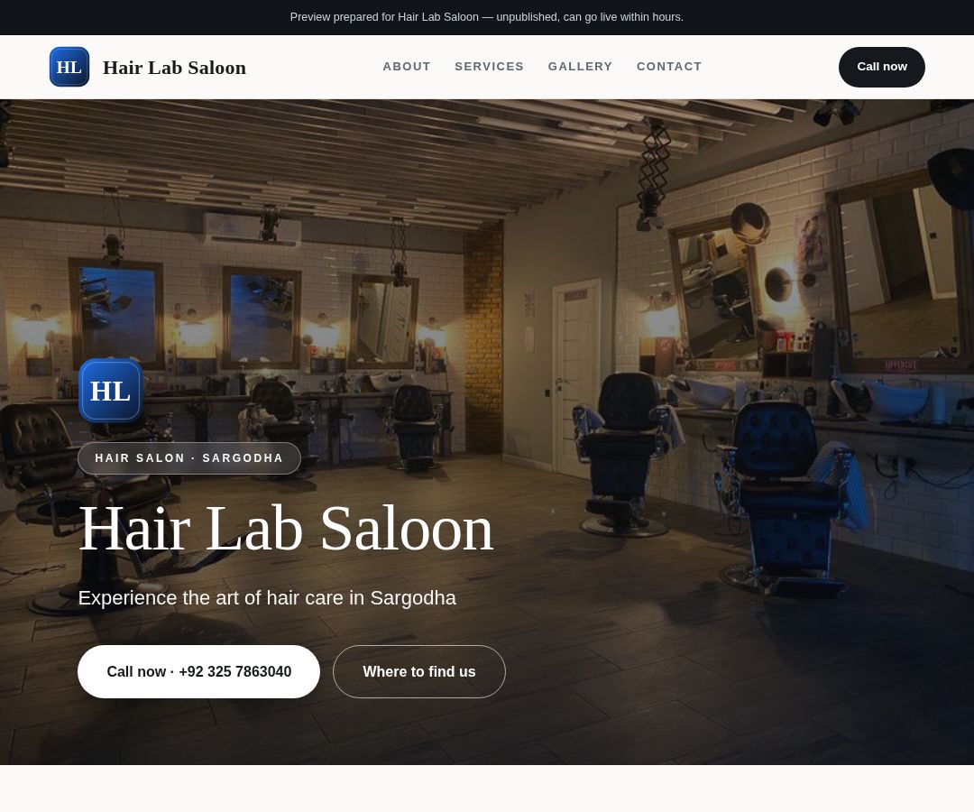 Hair Lab Saloon