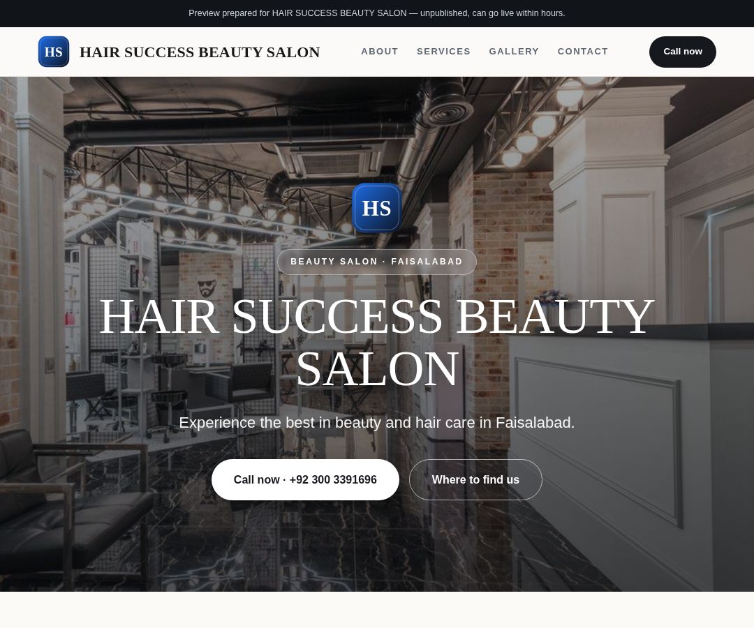 HAIR SUCCESS BEAUTY SALON