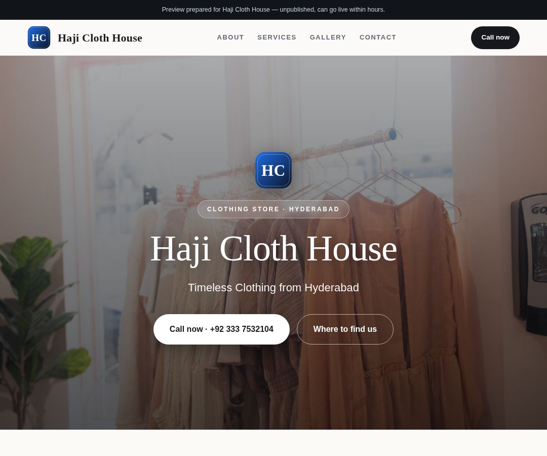 Haji Cloth House