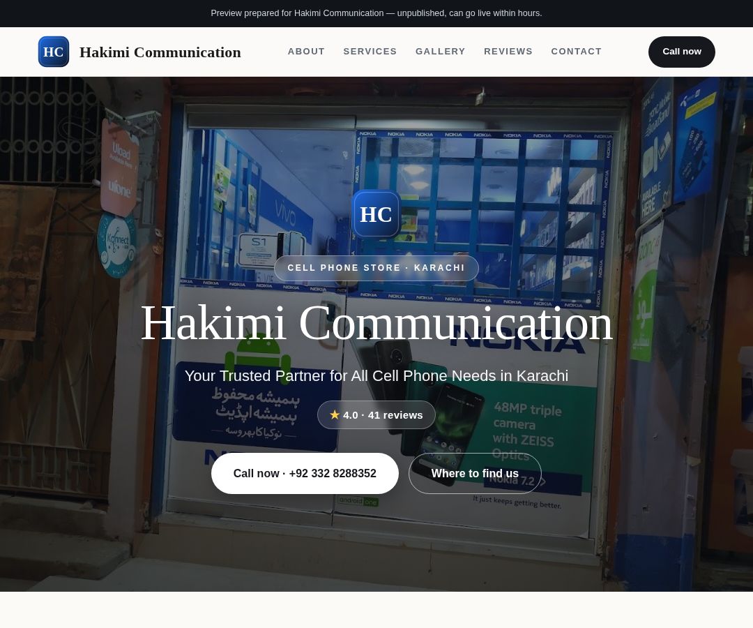 Hakimi Communication
