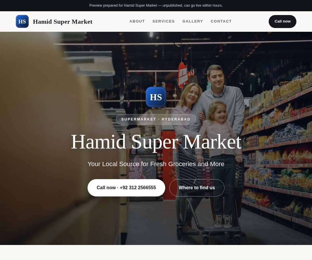 Hamid Super Market