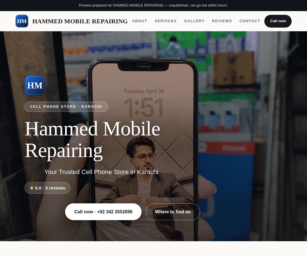 HAMMED MOBILE REPAIRING