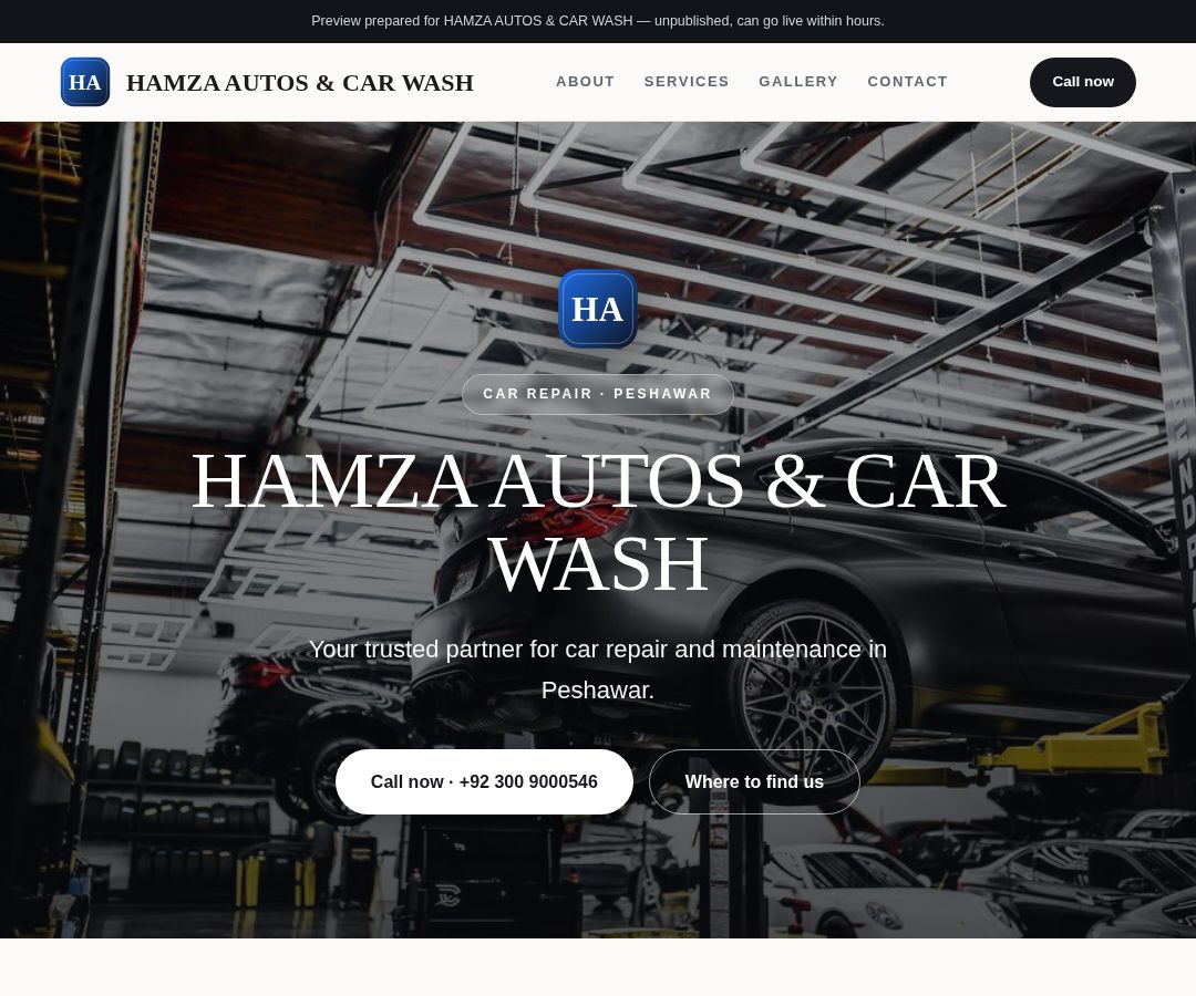 HAMZA AUTOS & CAR WASH