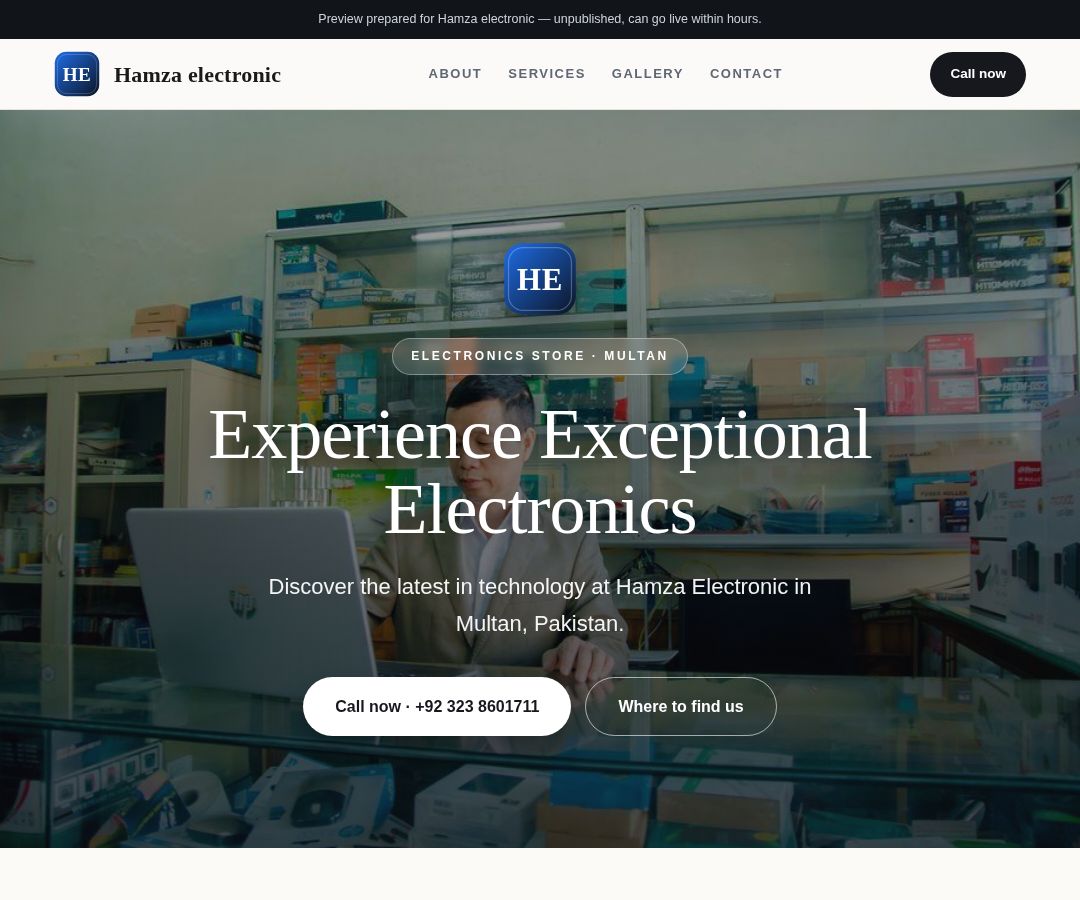 Hamza electronic