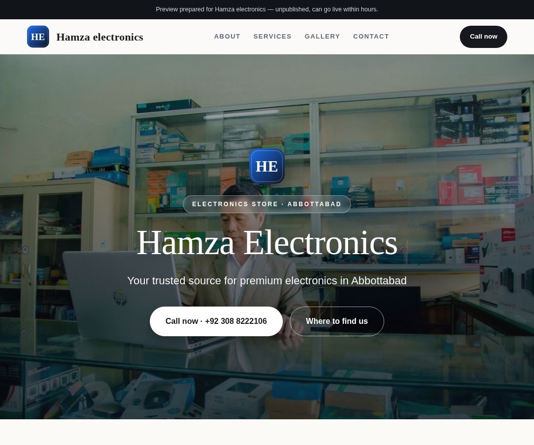Hamza electronics