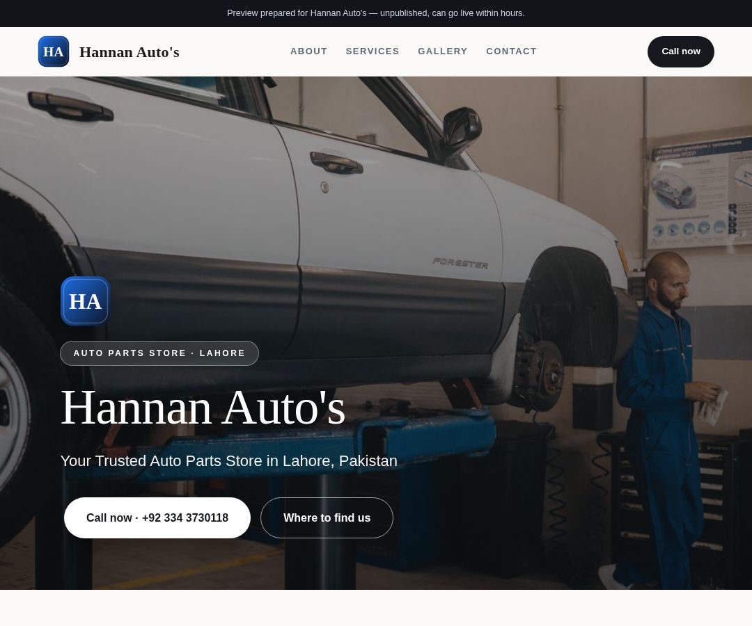 Hannan Auto's