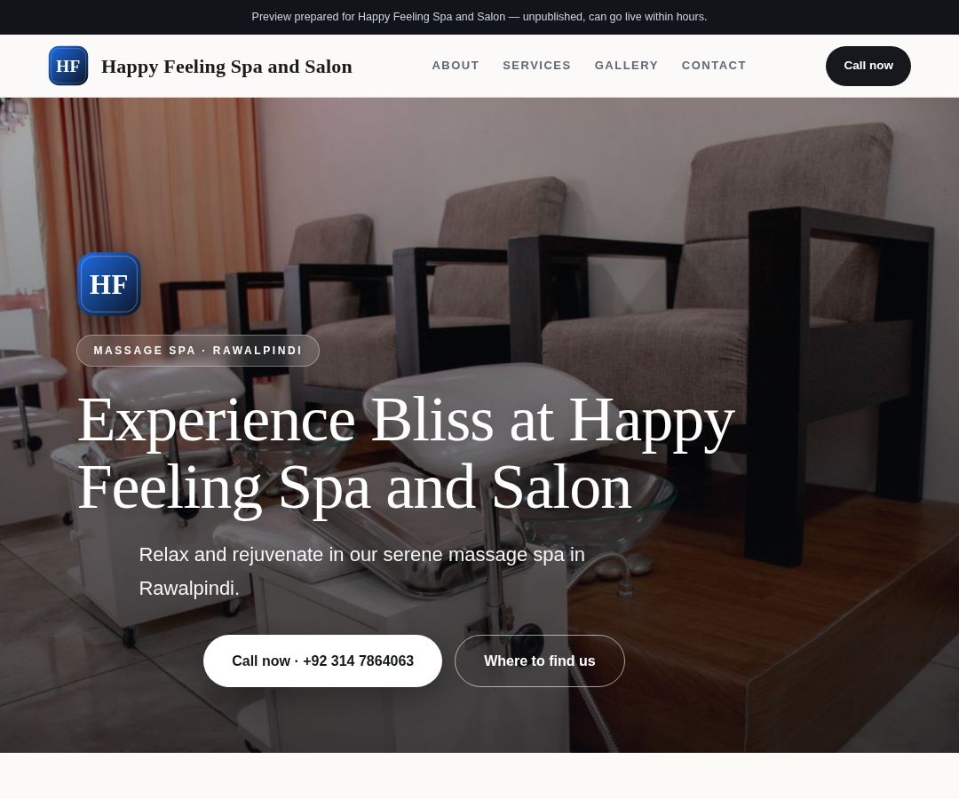 Happy Feeling Spa and Salon