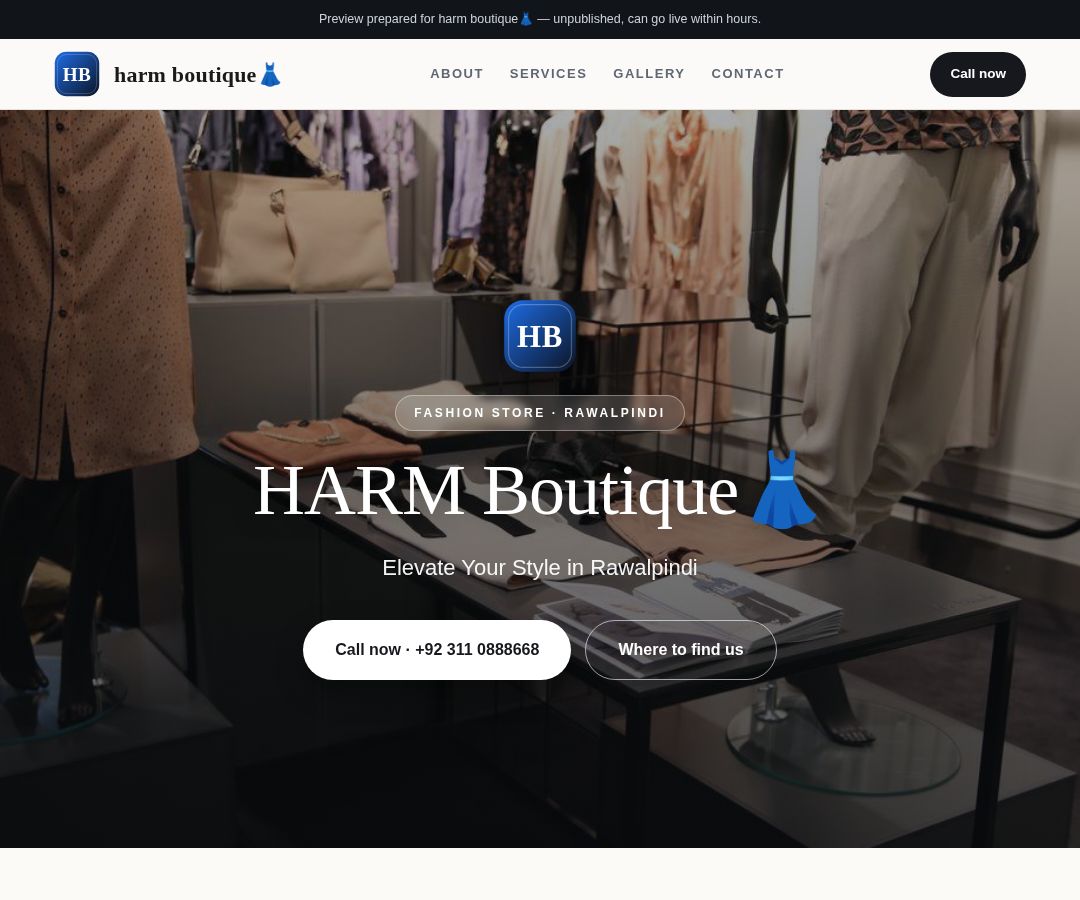 harm boutique👗