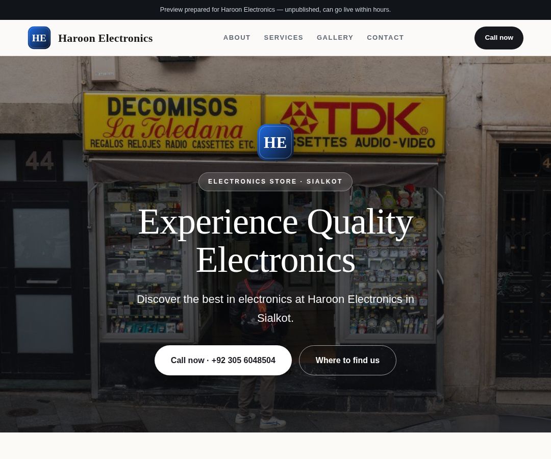 Haroon Electronics