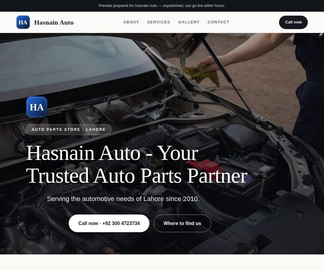 Hasnain Auto