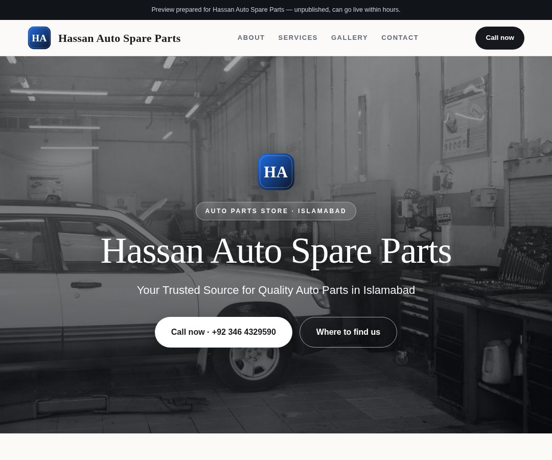 Hassan Auto Spare Parts