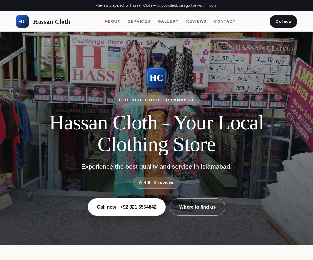Hassan Cloth