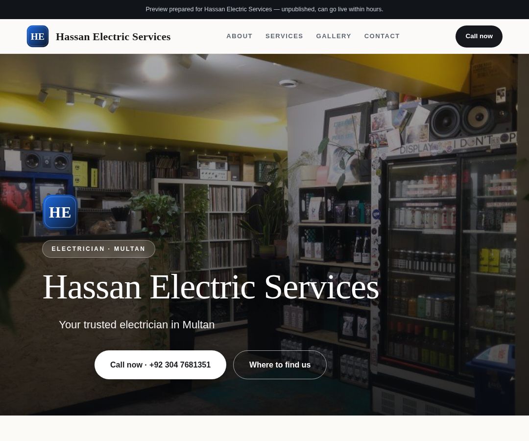 Hassan Electric Services