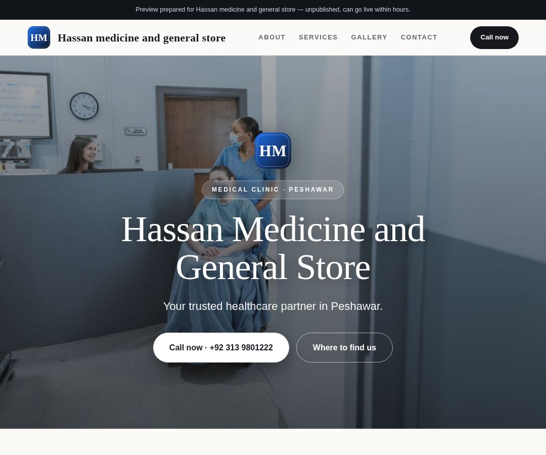 Hassan medicine and general store
