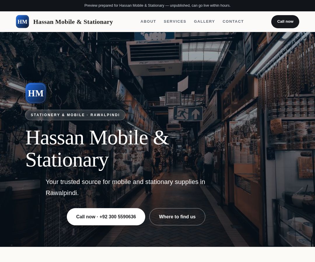 Hassan Mobile & Stationary
