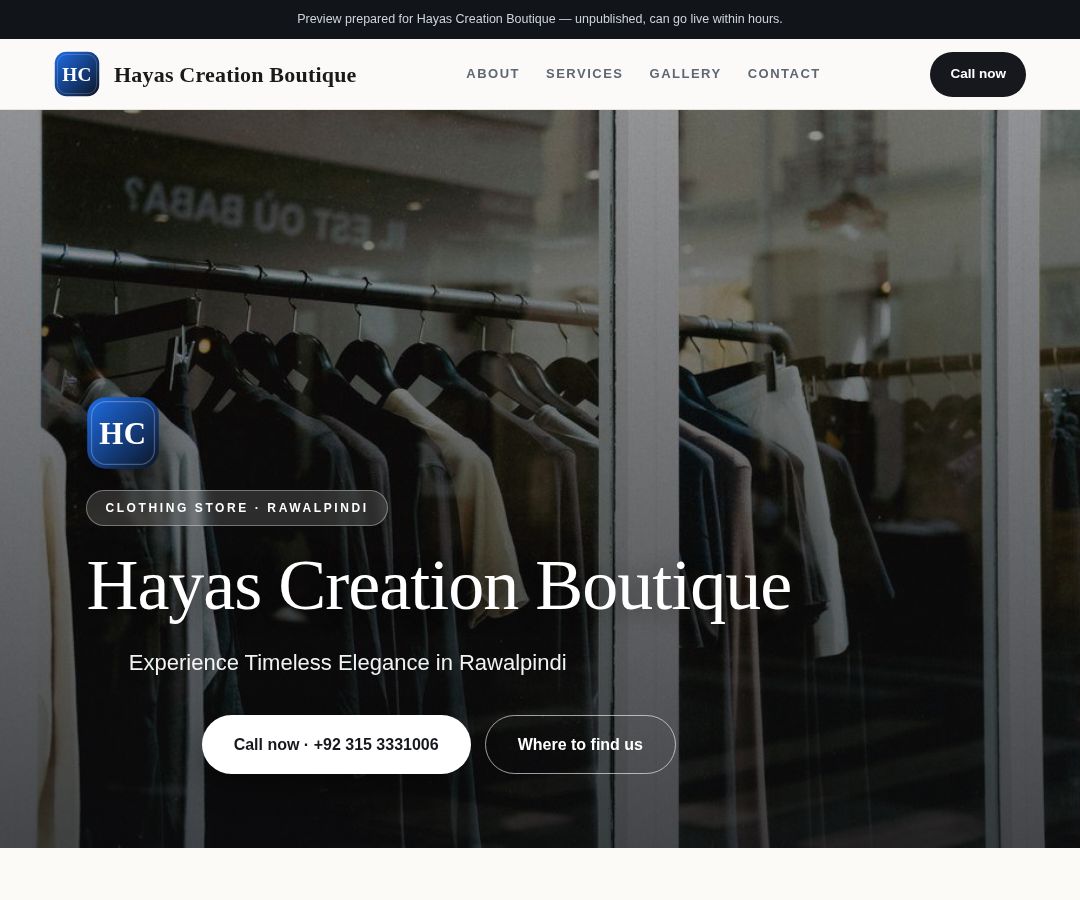Hayas Creation Boutique