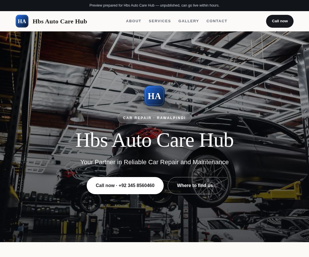 Hbs Auto Care Hub