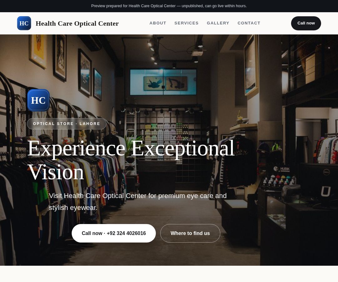 Health Care Optical Center
