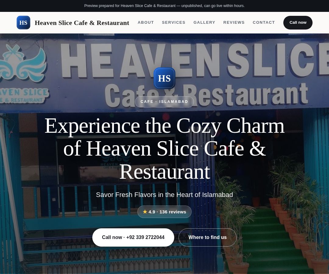 Heaven Slice Cafe & Restaurant