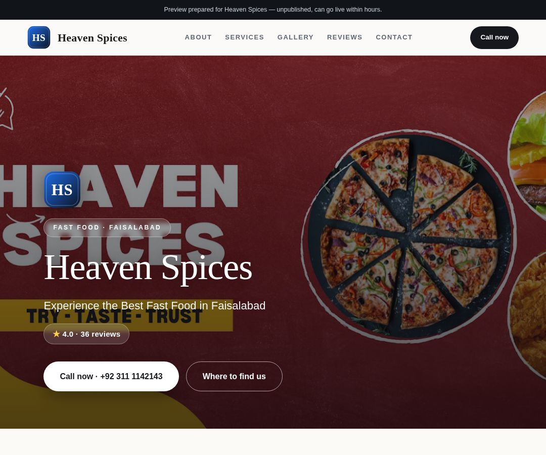 Heaven Spices
